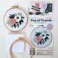 5" Pop of Pastel Floral Embroidery Kit - Confident Beginner