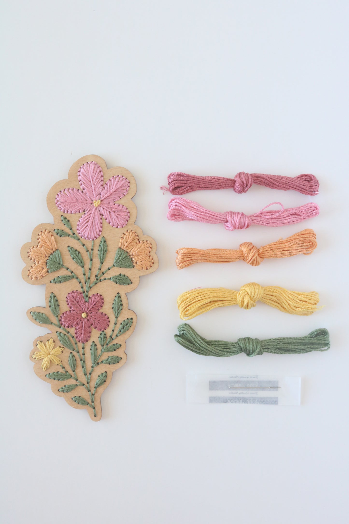 Wildflower Wood Stitch Kit