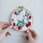 5" Strawberry Patch Embroidery Kit - Intermediate