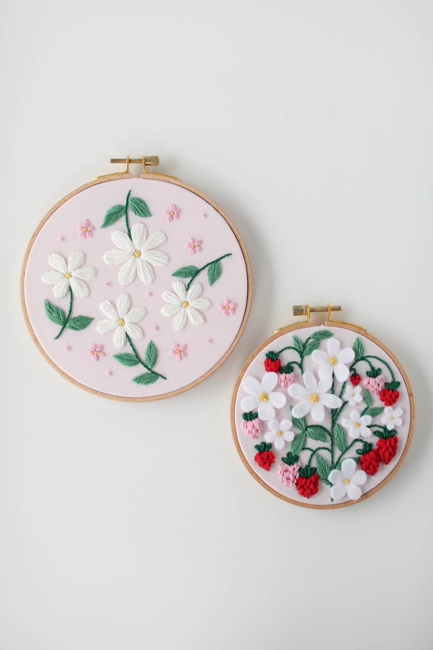 PDF DUO Strawberry Patch and Beginner Daisy Pattern