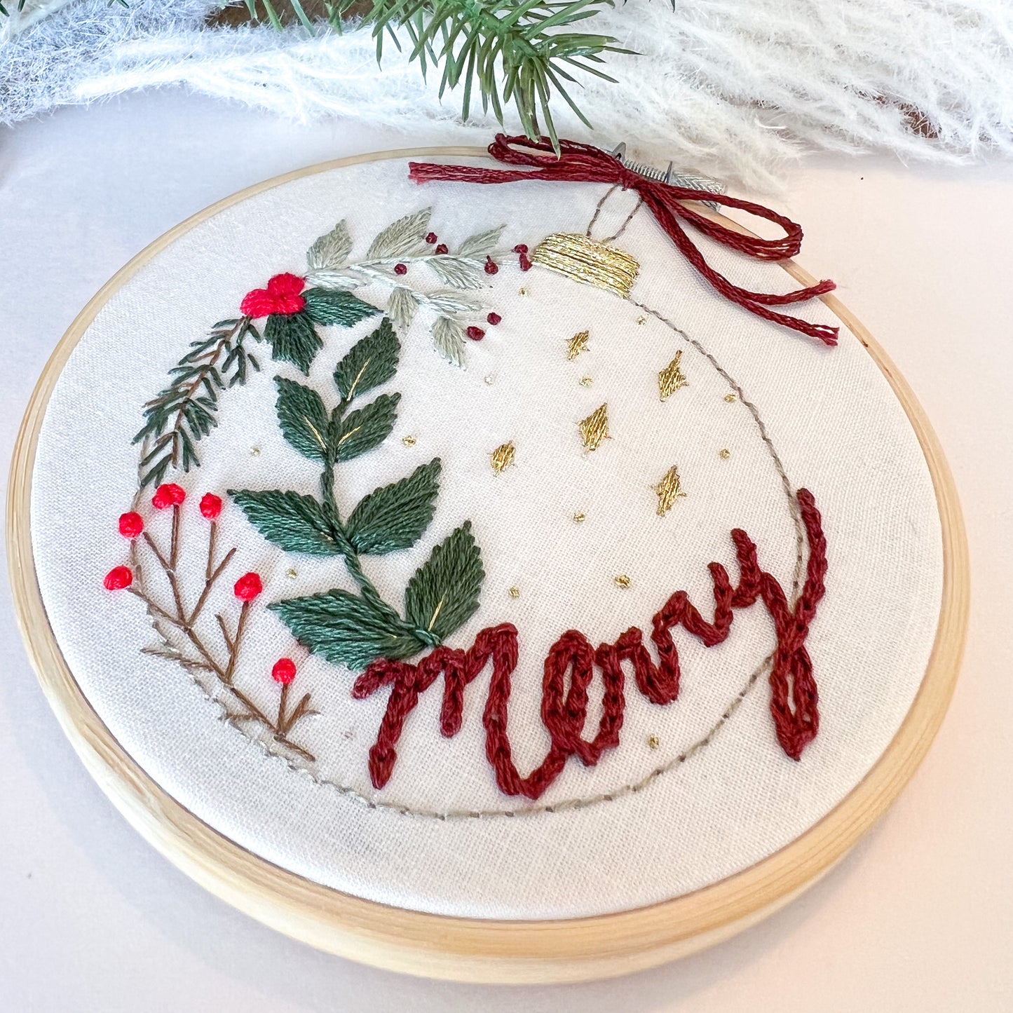 PDF 'Berry Merry' Embroidery Pattern