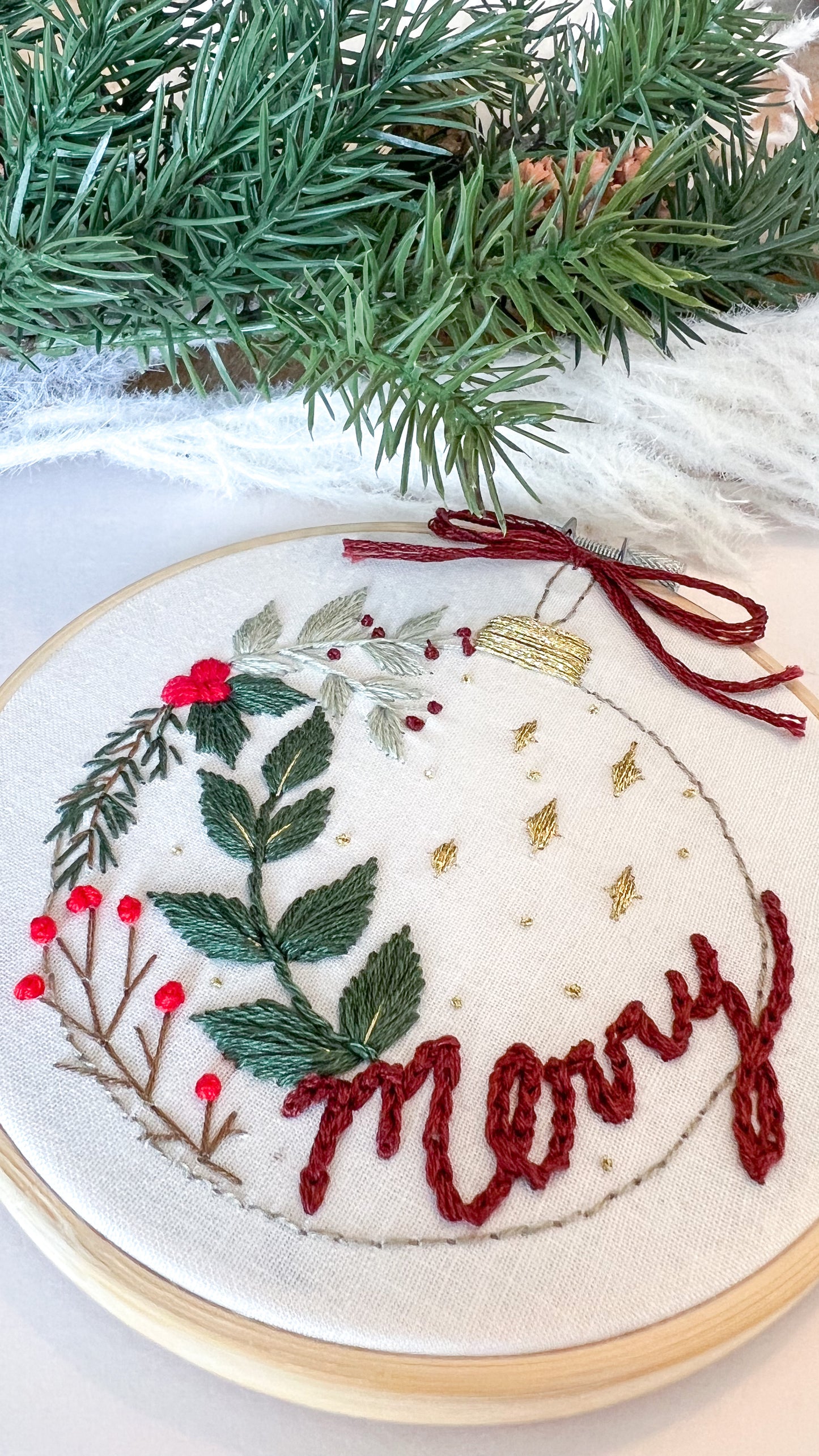 PDF 'Berry Merry' Embroidery Pattern