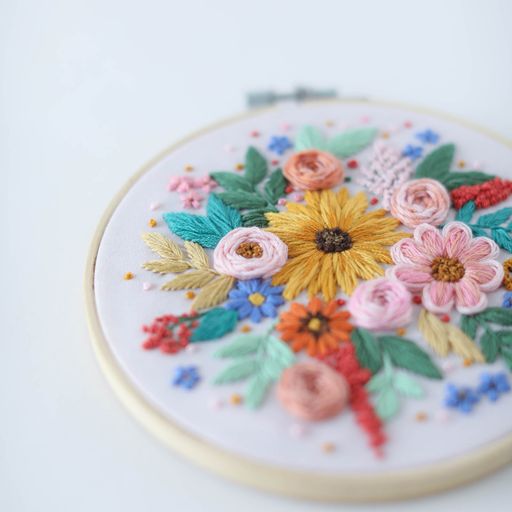 PDF 'Summer Shine’ Embroidery Pattern