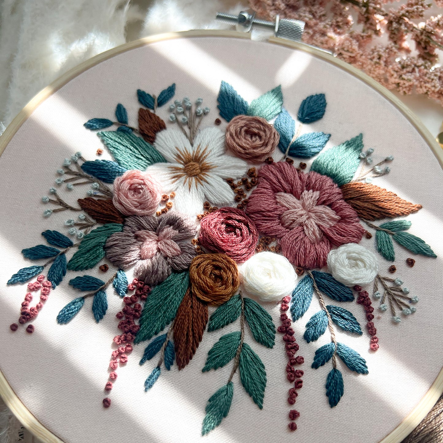 PDF 'Cascade of Fall' Embroidery Pattern