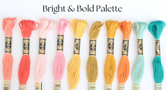 DMC Embroidery Floss Bundle - Bright and Bold - 10 Skeins