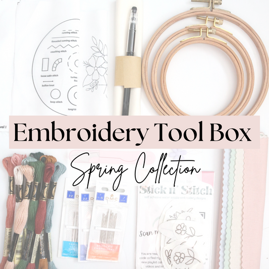 Beginner Embroidery Starter Kit