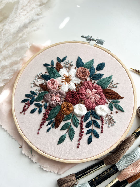 PDF 'Cascade of Fall' Embroidery Pattern