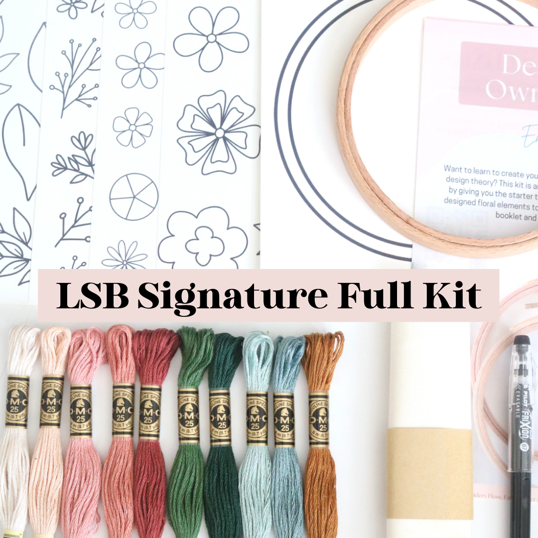 Design Your Own Pattern Embroidery Kit
