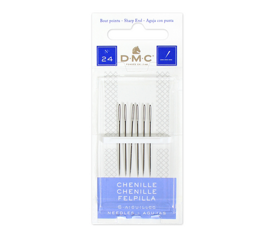 DMC Chenille Needle 6 pack - Size 24