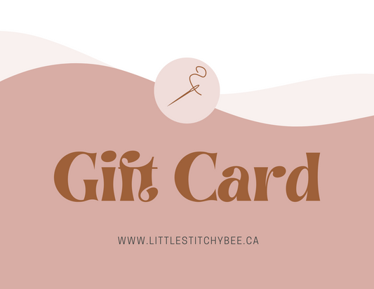 Little Stitchy Bee Gift Card