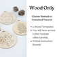 Wood Embroidery Ornament Kit - Set of 4 (2022)