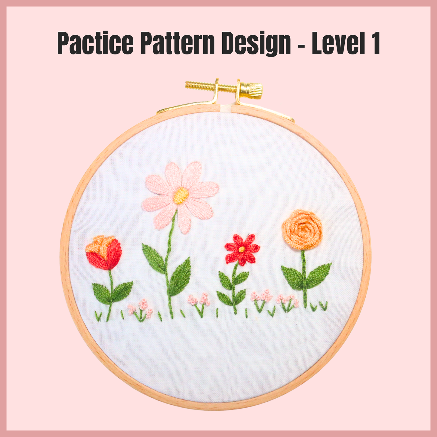 Learn to Embroider Beginners Bundle Kit - Level 1 & 2
