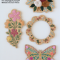 Butterfly Wood Stitch Kit