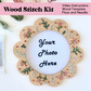 Picture Frame Wood Stitch Kit