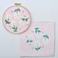 6" Beginner Daisy Embroidery Kit