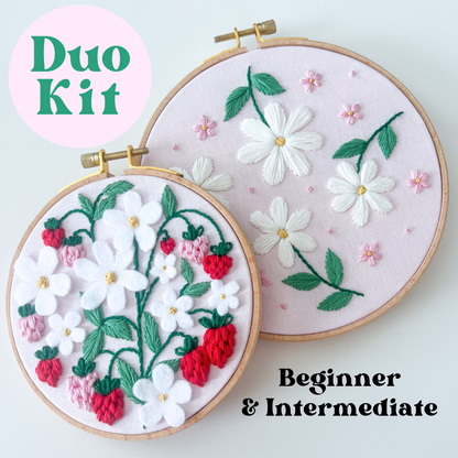 5" and 6" Strawberry & Daisy Bundle Kit (USA)