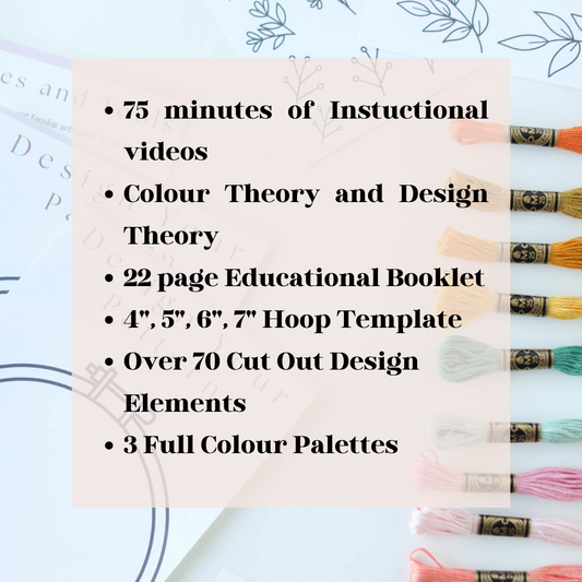 PDF "Design Your Own Embroidery Pattern" - Digital Download